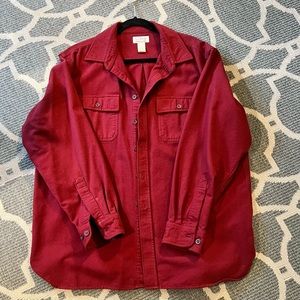 LL Bean Traditional Fit Chamois Shirt